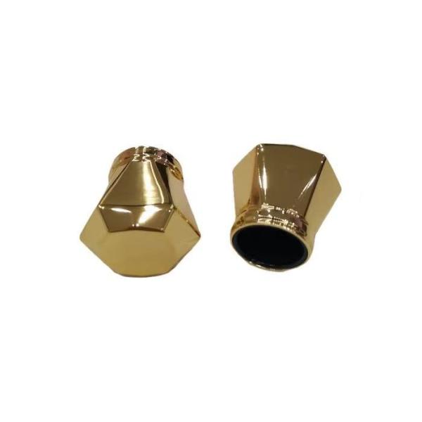 Golden Irregular Shaped Custom Perfume Bottle Caps For Perfume Bottle