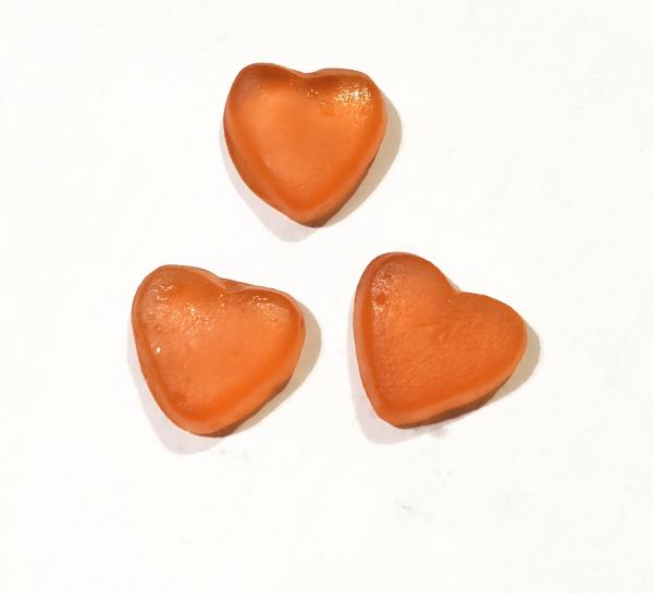 Yummy Fruit Gummy Vitamins Funny Strawberry Designed Heart Shaped Small 60g Per Bag