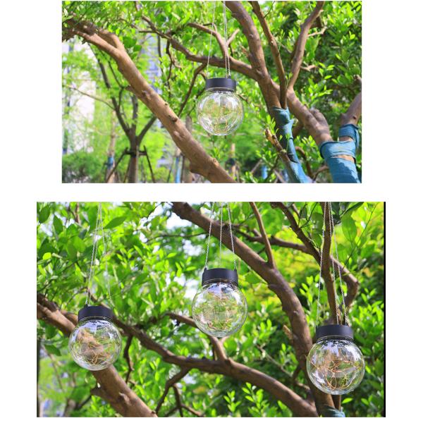Adjustable Solar Garden Lights Low Voltage Decorative Artwork for Ground Illumination
