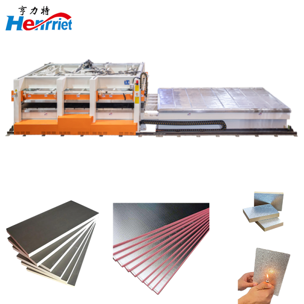 100T Maximum Pressure Gantry Mobile Hot Press for Sandwich Panels and Metal Foam with 5200mm x 2800mm Platen Size