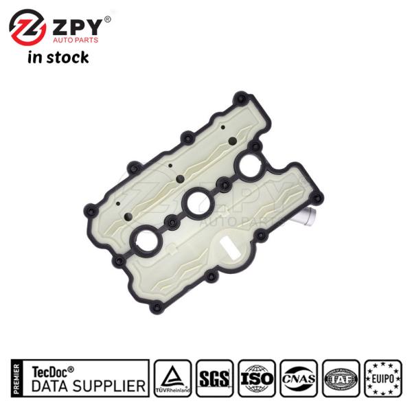 ZPY Engine Valve Cover Left with Gasket for Audi VW Porsche 06E103471P