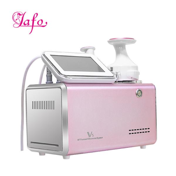 LF-165A portable fat reduce machine RF Skin Rejuvenation V5 HIFU RF Anti Aging best cellulite removal machine