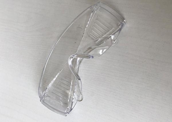 Eye Protection Ppe Safety Goggles Plastic Safety Glasses Flexible Temple Eyewear