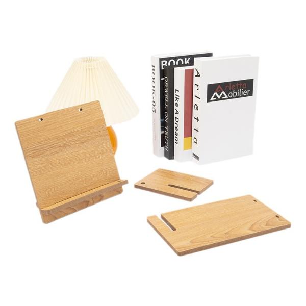 Natural Bamboo Wooden Splicing Detachable Cell Phone Stand Desktop Portable Holder