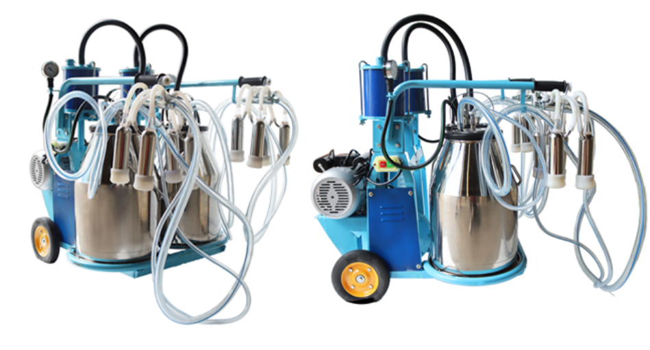 Portable Mobile Sheep Milking Machine Anti-Corrosion Farm Milker For Small