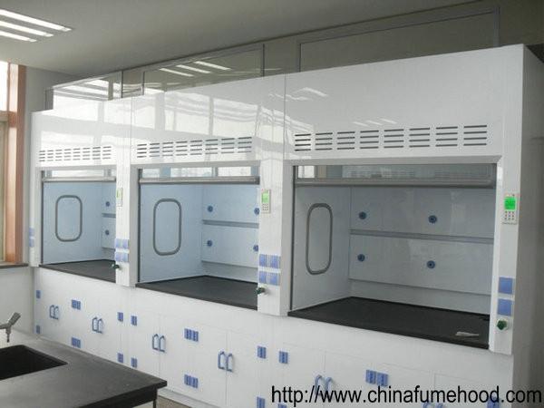 Customized Made  Chemistry Proof FRP  Lab  Fume Hood With Scrubber