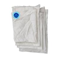 Ninguna camiseta blanca pura Rags ISO9001 del algodón del metal con absorbencia de agua fuerte