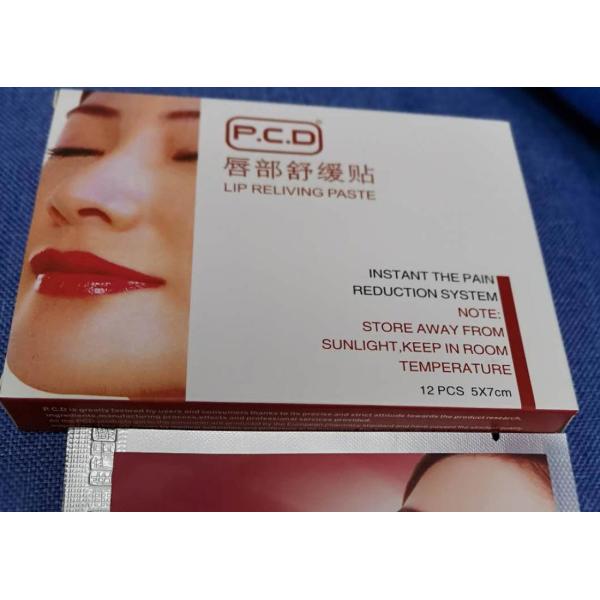 маска затира губы 12pcs наркозная для аксессуаров макияжа татуировки постоянных