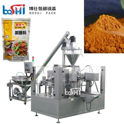Máquina de empacotamento do malote de Masala Premade com material 304 de aço inoxidável