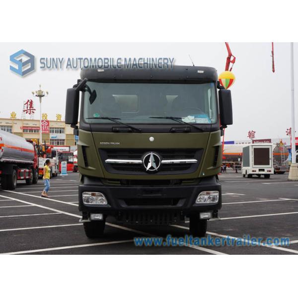 6X4 Beiben 5 M3 Military Concrete Mixer Truck With Mercedes Benz Technology