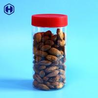 Embalagem Nuts secada do caju da boca frascos plásticos largos redondos vazios claros