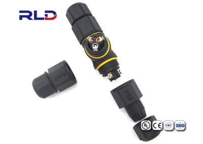 3 o Pin IP68 Waterproof o conjunto das maneiras do conector de alimentação 20A três para a tela do diodo emissor de luz