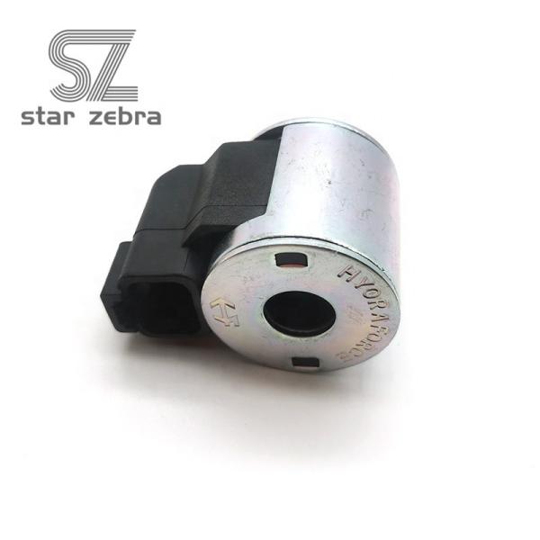 DC12V 24V Voltage Solenoid Coil for Electric Parts of Excavator E307 Liugong in H 58mm D 20mm Sizes
