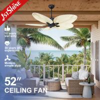 villa décorative Malaisie exotique de fan de plafond 1stshine 5 lames de paume