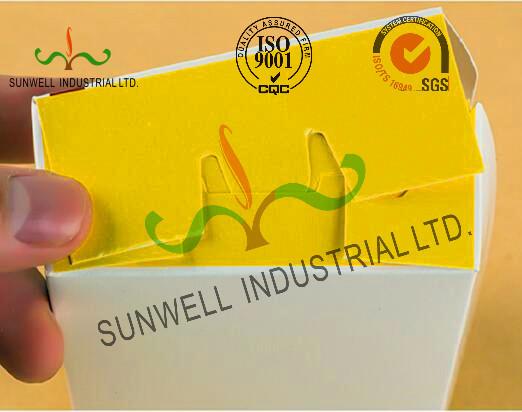 Eco Friendy 300G White Cardboard Food Packaging Boxes , Square Cardboard Gift Packaging Boxes
