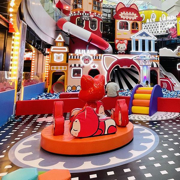 Structures de jeux intérieurs personnalisées pour enfants avec certification de sécurité ASTM/CE