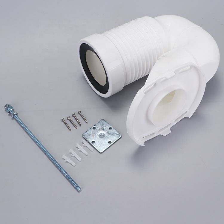 Toilet Drain Pipe Fitting, Straight Pipe For Wall Drainage To Floor Drainage Conversion Joint, Universal Displacement Pipe
