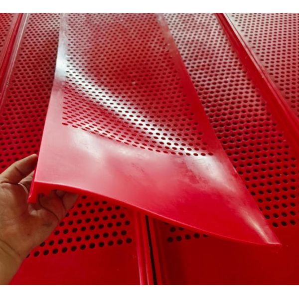 PU Mining Sieving Plate Polyurethane Vibrating Screen Mesh for Mineral Separation