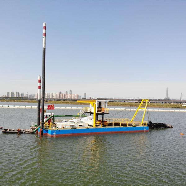 Solid Capacity 600m3/H Discharge Distance 1500m Length 38m Sand Dredger with CE/ISO