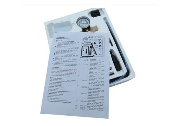 0-760mm Hg Hand Held Vacuum Pump Tester Alloy Steel For Automotive