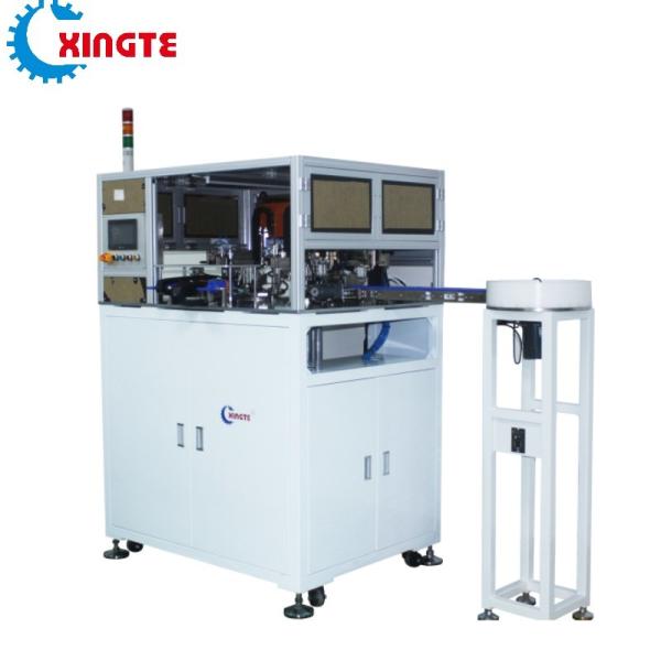 High Speed Toroidal Coil Winding Machine PLC Control Dual Station