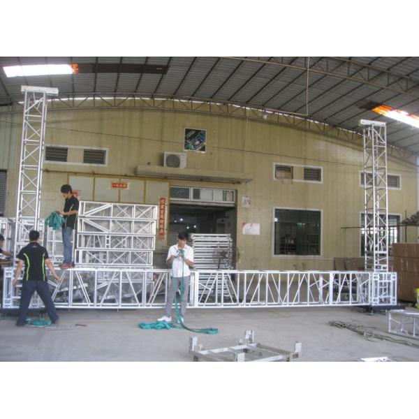 Square 6061 Aluminum Goal Post Truss System For Decoration
