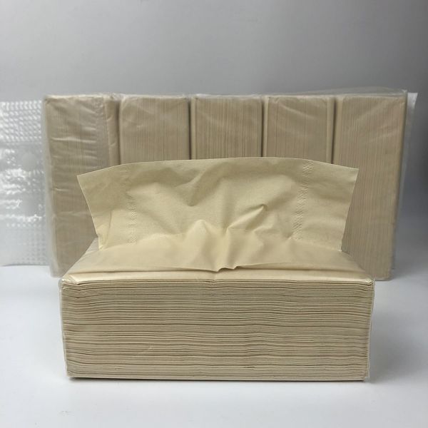 Facial Tissue B2c Custom Design 300 Sheets Organic Soft Pack Facial Tissue Paper