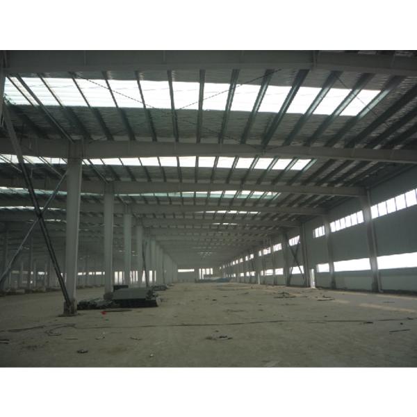 Customized Solutions Metal Structure Workshop With Wall And Roof Steel Cladding Sheet