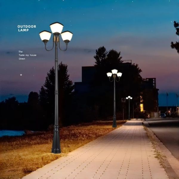 High Brightness Solar Garden LED Light Outdoor Waterproof Solar LED Garden Lamp