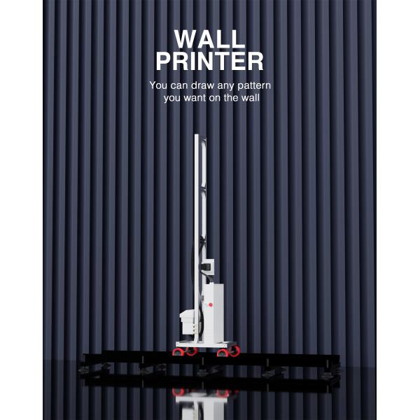 Indoor And Outdoor Wall Mount 3D Printer For Metal Paper Wood And Ceramic Tiles