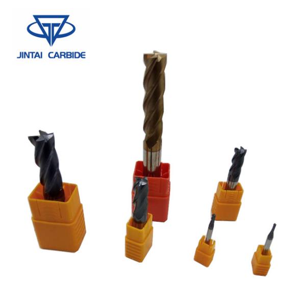 Metal Coating Solid Tungsten Carbide End Mill With Set Shape Mill Tool