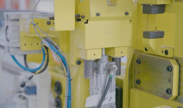 The overall assembly of the body-in-white for automotive welding and assembly project