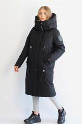FODARLLOY Puffer Jacket Ladies Warm Hooded Cotton-padded Clothes Women Slim Down Cotton Long Winter Coats