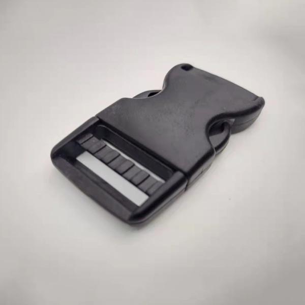 Two Side Release Bucke Quick Release Plastice backpack buckle black plastic buckle1