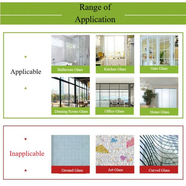 Window Privacy Film Rainbow Window Cling 3D Decorative Stained Glass Window Coverings Static Cling Non-Adhesive Removable Film