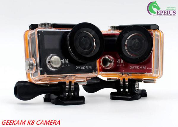 14MP Waterproof Action Camera Panasonic CMOS With Aluminium Alloy Front Cover HDMI Wifi