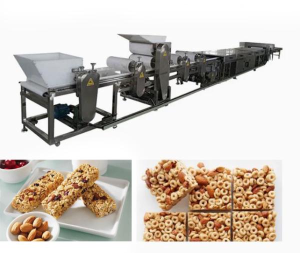 La nueva condición sopló barra del cereal que hacía la línea de corte de máquina con la pantalla táctil
