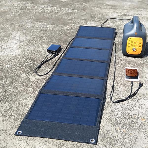 Солнечная энергия панели солнечных батарей 100W дома 200W 3 складная с доской