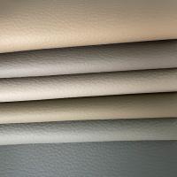 Cuir synthétique PVC Eco 140cm, gaufré Litchi, élégant pour la décoration d'hôtels et centres commerciaux