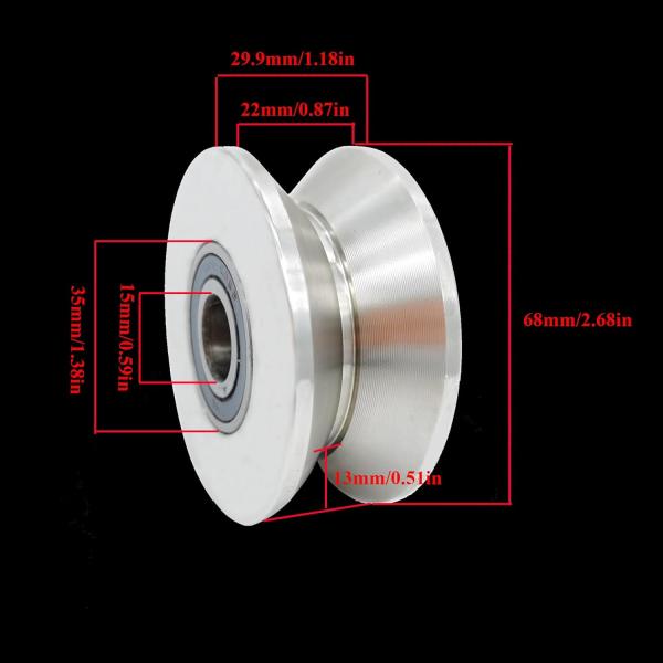 V-образное колесо с канавкой Нержавеющая сталь колесо рулевой двери колесо скользящей двери колесо тяжелое колесо