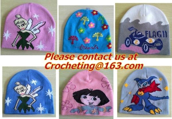 Knit Cotton Beanies, handmade baby beanie, custom knit beanie, Hot promotion baby cotton