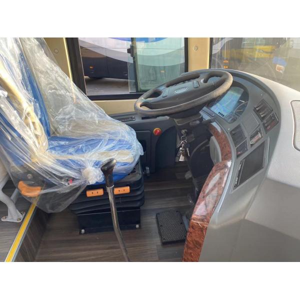 Used 65 Seater ZK6121 12m Coach Bus with 8.4L Displacement and Left Side Steering Wheel