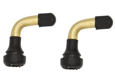 Snap In Motorcycle Metal Valve Stems PVR50 Bend 80° Or 90° 30MM Size OEM