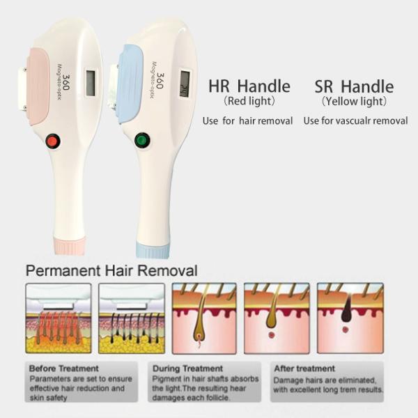 4IN1 IPL SHR OPT Nd Yag Laser Hair Removal Machine Skin Rejuvenation