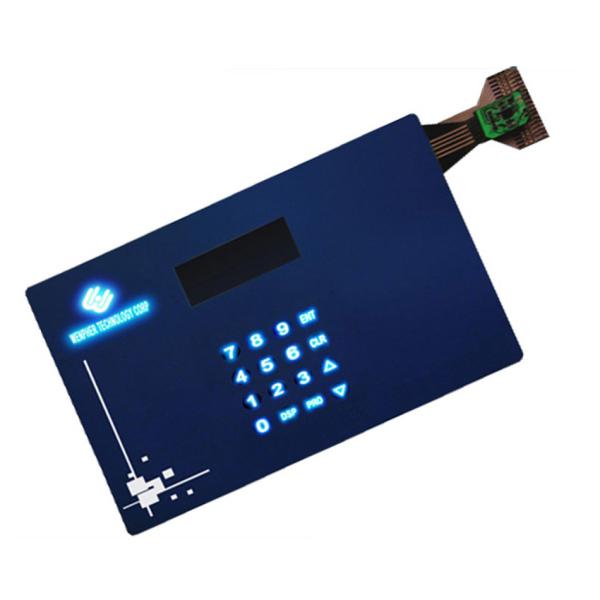 Screen Front Panel Self Adhesive Rubber Dome Membrane Switch 3M Reflective Film