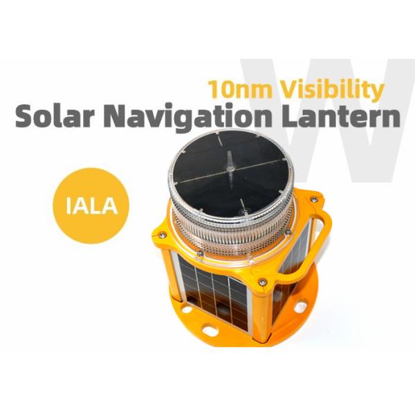 Солнечные света маркировочного бакена СИД светов навигации IP68 6nm IALA морские