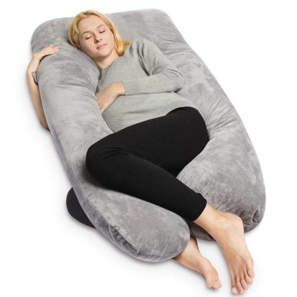 Expectant Mothers' Comfortable Pregnancy Body Memory Foam Pillow with U Shape Design