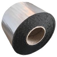 1.5mm 2.0mm 3mm Asphalt Waterproof Tape roll For Cold Compress Pipeline Outsourcing