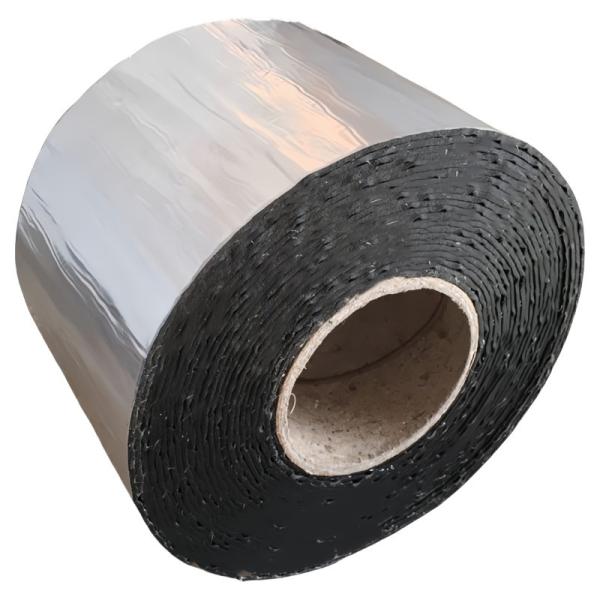 1.5mm 2.0mm 3mm Asphalt Waterproof Tape roll For Cold Compress Pipeline Outsourcing