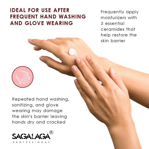 SAGALAGA Moisturizing Hand Nail Care Hand Cream Good Scents Cream for Manicure Dry Nail Moisturizing Lotion